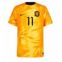 Maglie da calcio Olanda Steven Berghuis #11 Prima Maglia Mondiali 2022 Manica Corta